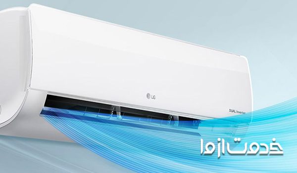 دکمه ریست و رفع عیب کولر گازی ال جی