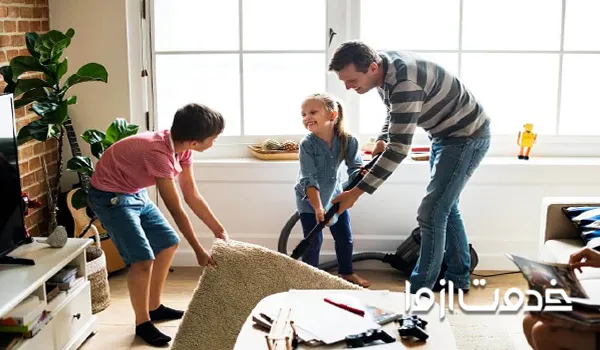 چگونه خانه تکانی راحتی داشته باشیم	