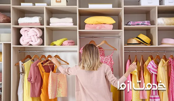 خانه تکانی عید با مرتب کردن اتاق خواب