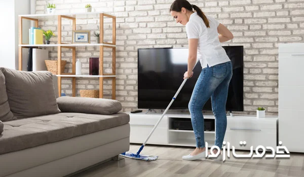 برق انداختن کف پوش در خانه