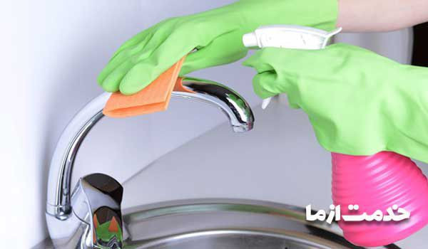 چگونه رسوب شیرآلات را تمیز کنیم؟