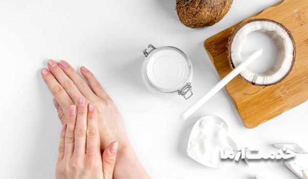 خواص روغن نارگیل برای سفیدی پوست از دیگر فواید رغن نارگیل می باشد
