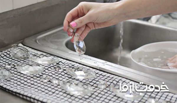 تمیز کردن لوستر