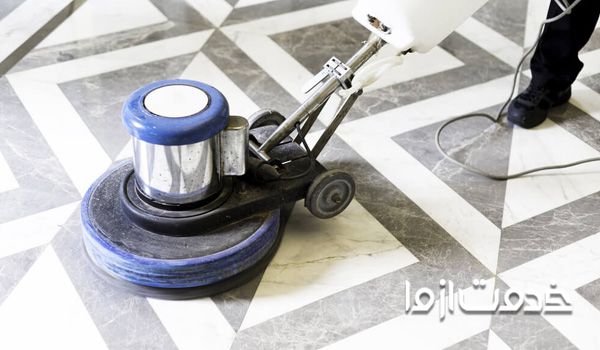 هزینه کفسابی سرامیک و کاشی با توجه به نوع دستگاه و متراژ کف متفاوت است