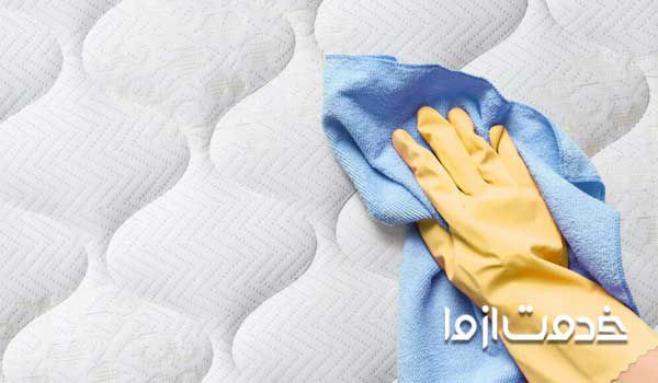 تمیز کردن تشک تخت