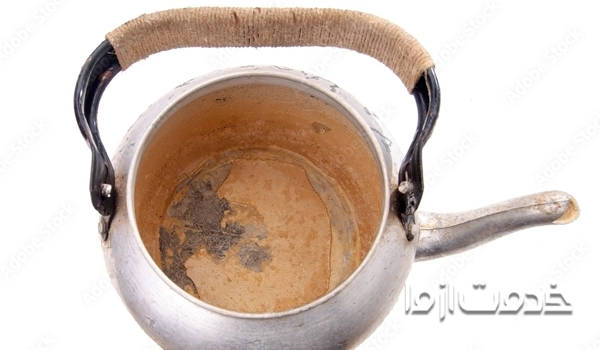 از بین بردن رسوب ضخیم کتری روحی