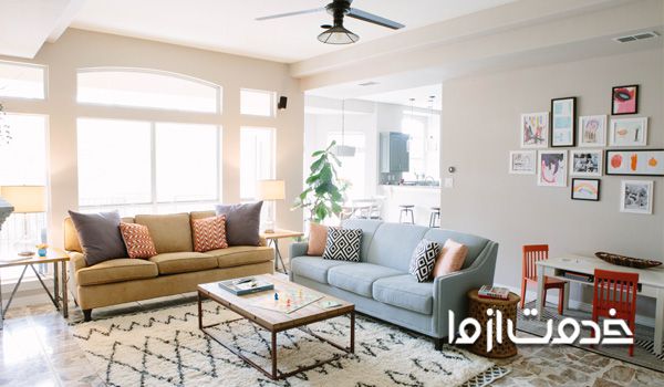 اصول انتخاب رنگ پارچه مبل