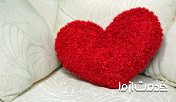 اموزش دوخت کوسن قلبی