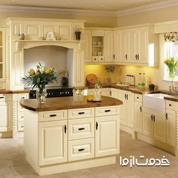 رنگ کابینت ممبران کرم