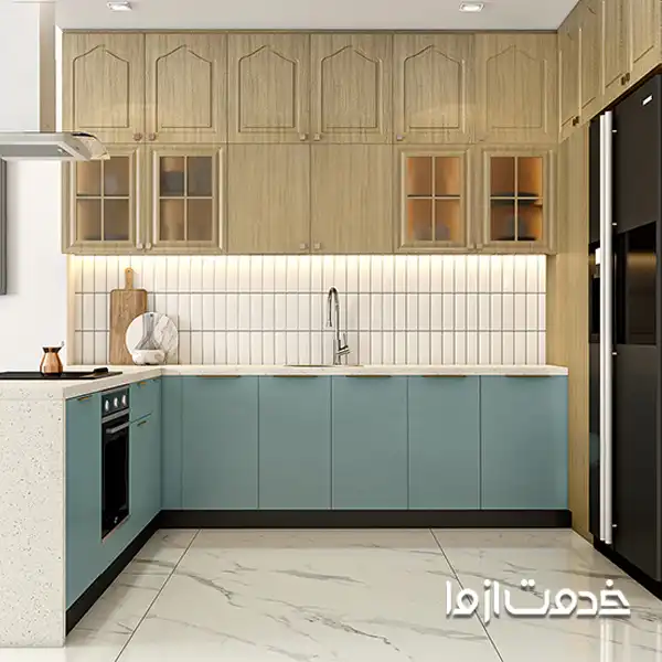 کابینت ممبران طرح چوب