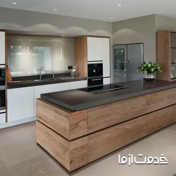 طرح چوب برای رنگ کابینت ممبران 