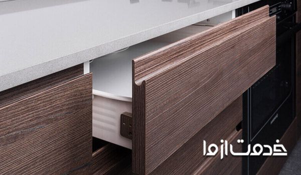 کابرد کابینت بدون دسته