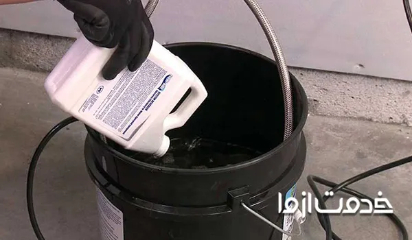 جرم ‌گیری آبگرمکن دیواری بدون پمپ