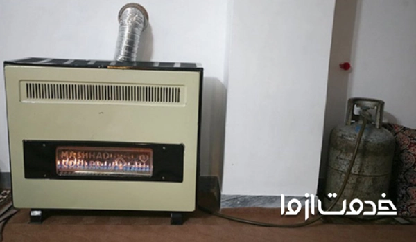 ارتفاع لوله بخاری از کف