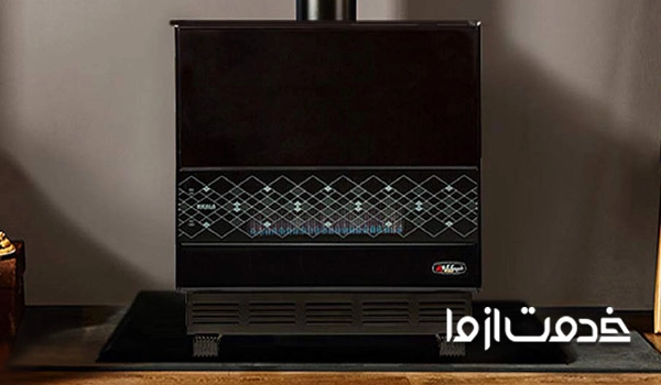 نصب لوله بخاری از دیوار