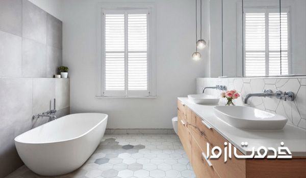 مراحل بازسازی سرویس بهداشتی مدل سرویس بهداشتی ایرانی جدید  دکور سرویس بهداشتی