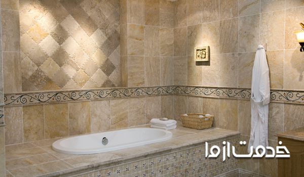 انتخاب کاشی و سرامیک سرویس بهداشتی کوچک