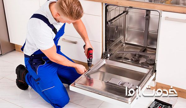 طریقه نصب ماشین ظرفشویی پاکشوما