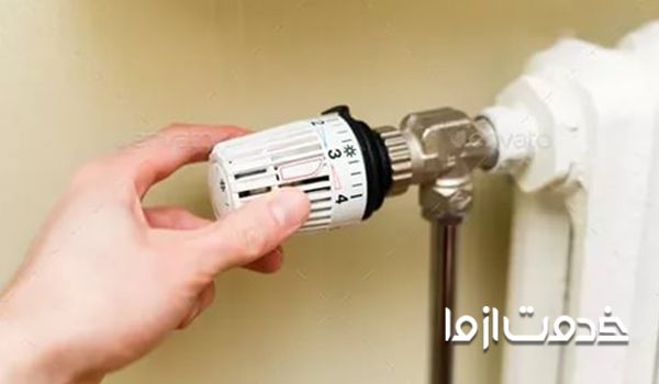 انواع شیررفت رادیاتور thermostatic radiator valve