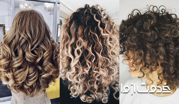 مدل مو باز ساده