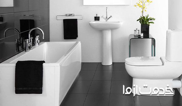 کاشی چسبی حمام