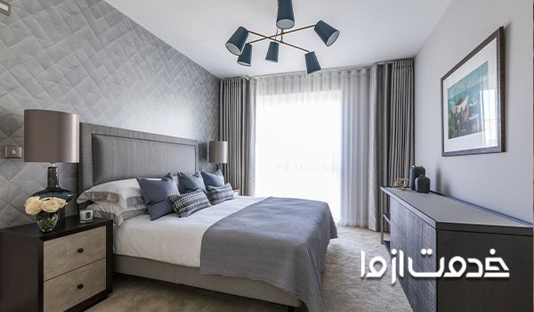 انواع پرده اتاق خواب 