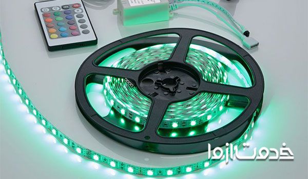 نصب نور مخفی کابینت