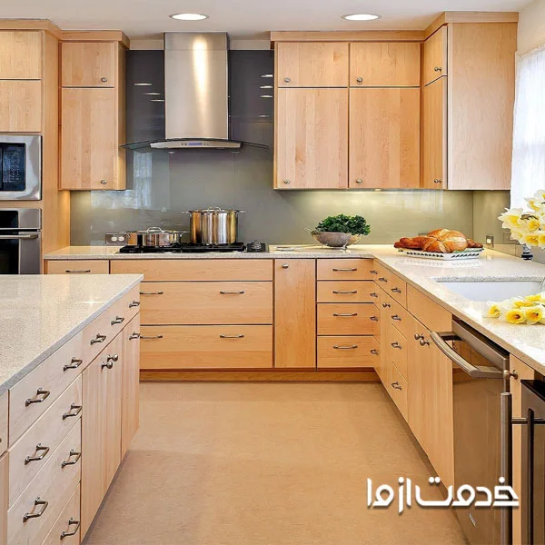 متریال MDF در ساخت کابینت آشپزخانه