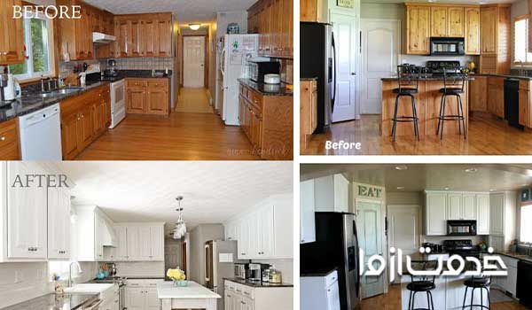 رنگ کاری کابینت