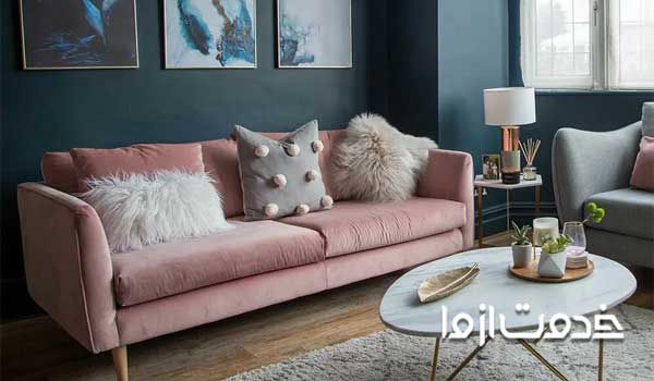 رنگ مناسب کوسن برای مبل کرم کوسن برای مبل فیلی  کوسن مبل سلطنتی