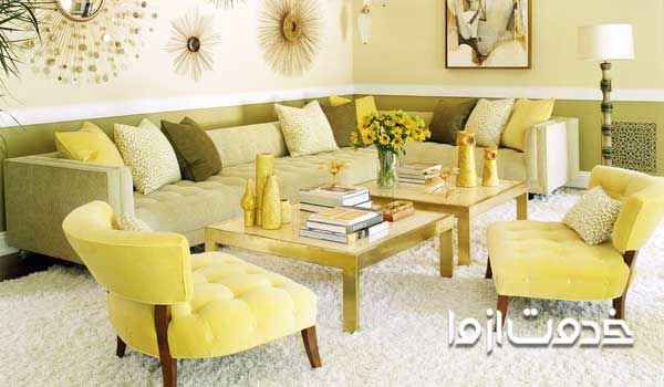 کوسن مبل راحتی  کوسن برای مبل آبی  کوسن رنگی برای مبل طوسی