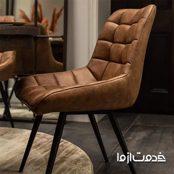 پارچه چرم برای صندلی ناهارخوری