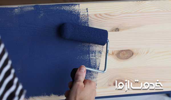 آموزش رنگ كردن ديوار با غلطك