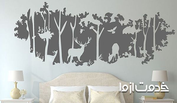 دانلود طرح شابلون برای دیوار