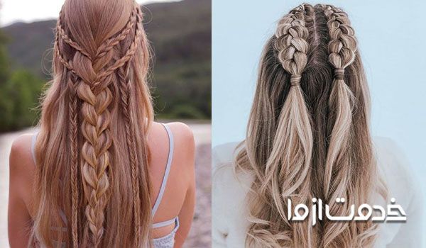 انواع مدل بافت مو برای موهای مختلف 