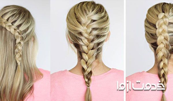 مدل بافت مو ساده