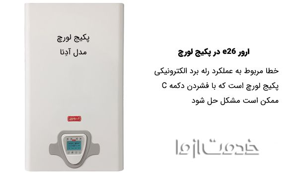 تنظیم پارامتر پکیج لورچ