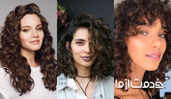 مدل كوتاهی برای موهای مجعد و فر