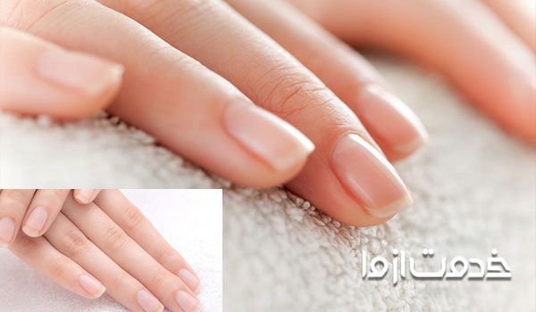 هلال سفید روی ناخن 