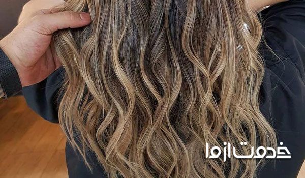 لولایت روی موی قهوه ای