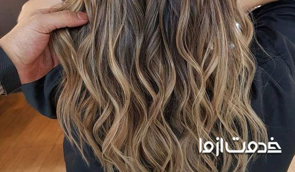 لولایت روی موی قهوه ای