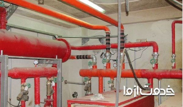 هواگیری شوفاژ موتورخانه