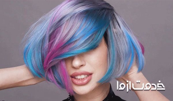 ترکیب رنگ مو آمبره