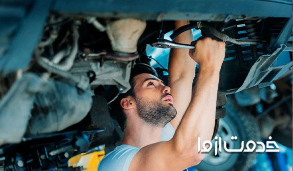 صدای تقه از زیر ماشین