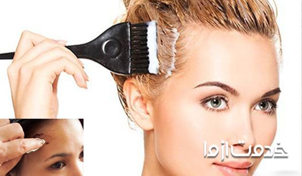 پاک کردن رنگ مو از پوست سر