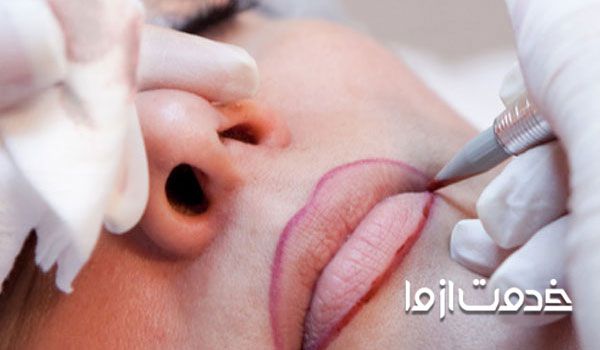 عوارض تاتو لب 