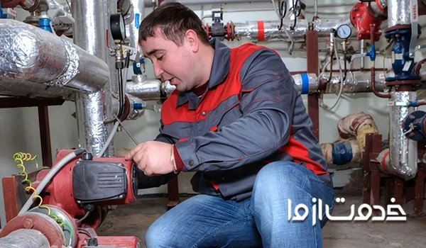 هزینه تعمیرات شوفاژخانه