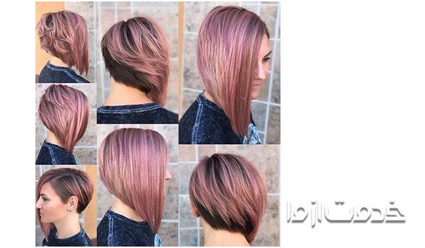 مدل موی باب با چتری