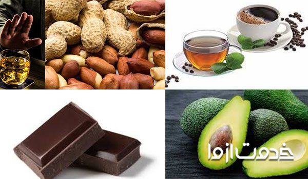 لیست غذایی ممنوعه برای طوطی