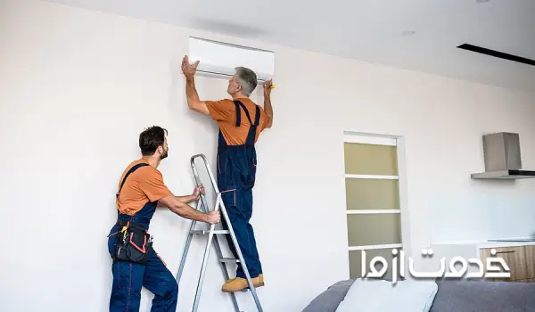خدمات نصب کولر گازی در همدان